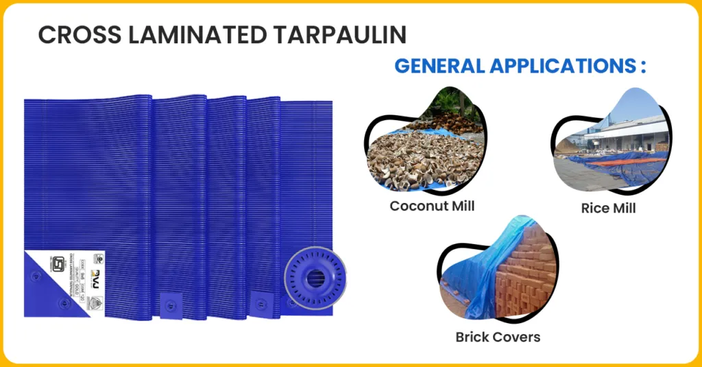 Multilayer Cross Laminated Tarpaulin PVC Laminated Tarpaulin