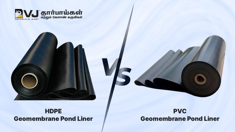 Why is HDPE Often Better than PVC Pond Liners | VJ Materials