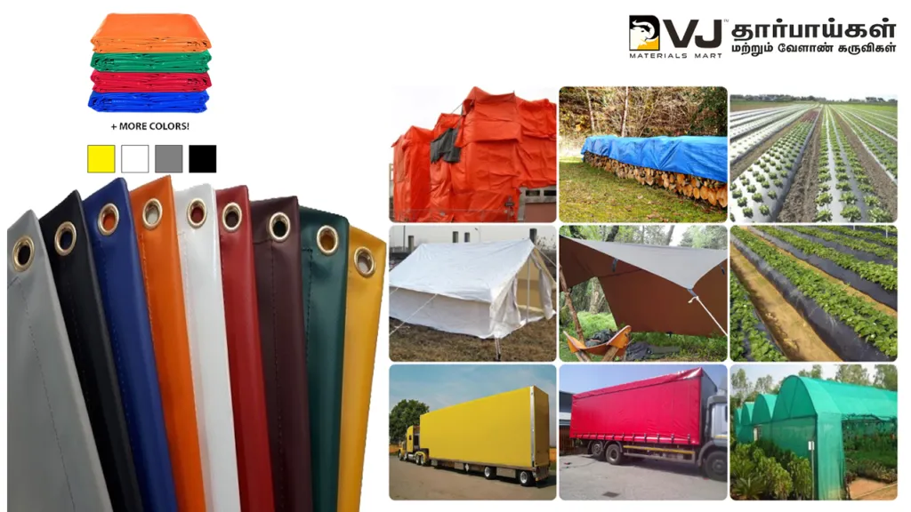 Tarpaulins Materials for Indoor and Outdoor Use VJ Tarpaulin